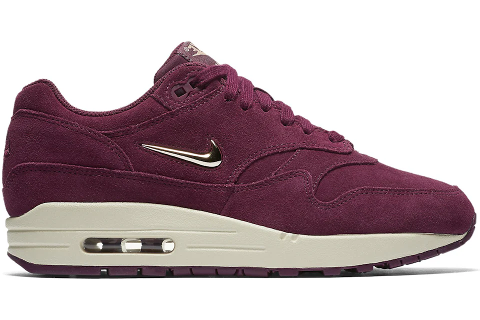 Nike Air Max 1 Jewel Bordeaux Women s Style AA0512 600 FR