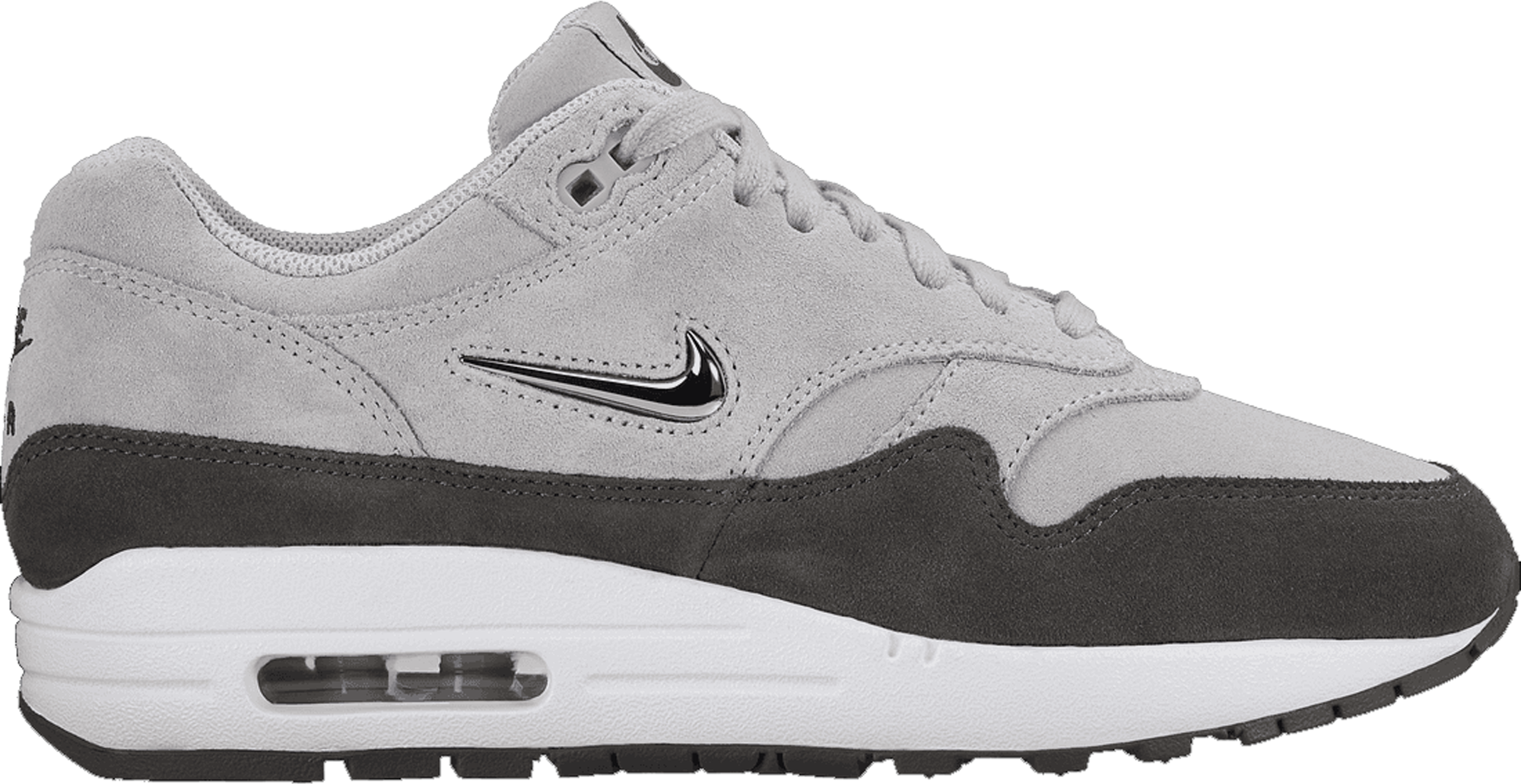 nike air max jewell trainers in grey