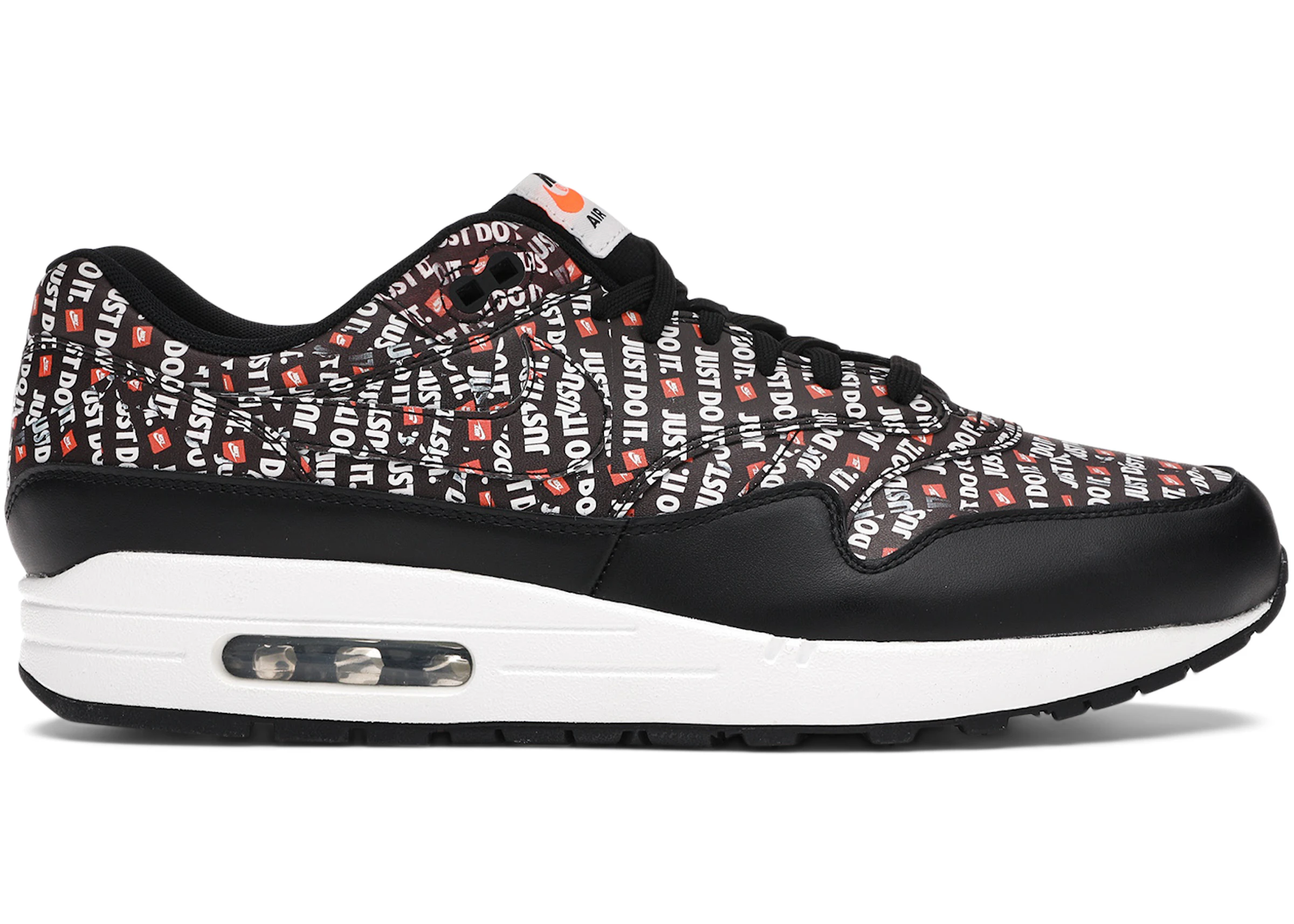 Verniel operator Publiciteit Nike Air Max 1 Just Do It Pack Black - 875844-009 - US