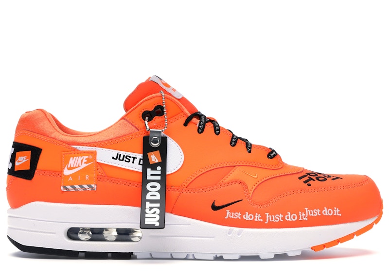 Nike Air Max 1 Just Do It Pack Orange Men's - AO1021-800 - US