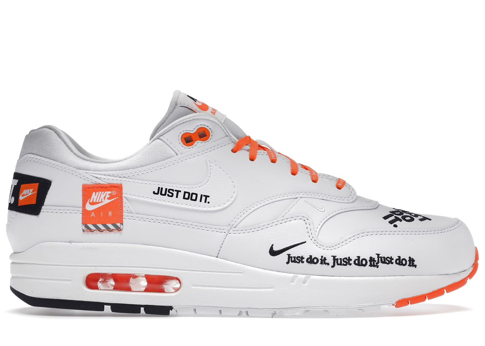 Nike Air Max 1 Just Do It Pack White Men's - AO1021-100 - US