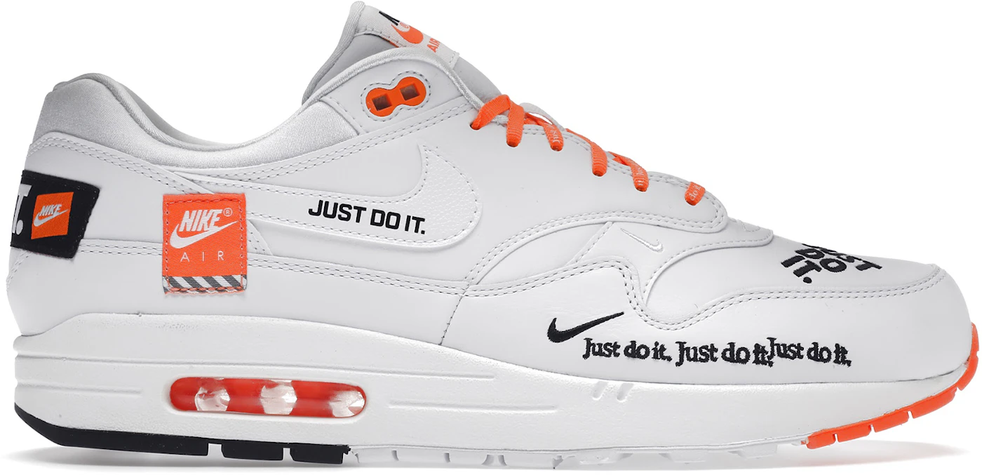 Nike Air Max 1 Just It Pack White Men's AO1021-100 -