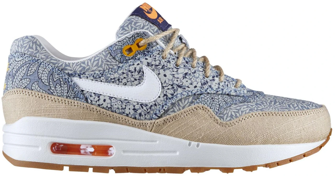 Vesting Automatisch schroot Nike Air Max 1 Liberty London Blue (Women's) - 540855-400 - US