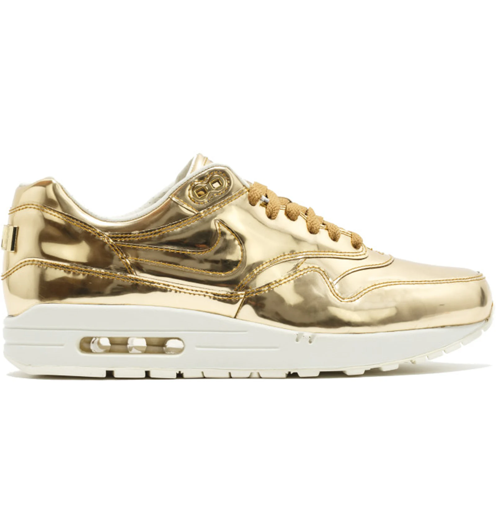 Nike air max 1 supreme mid autumn hot sale festival gold