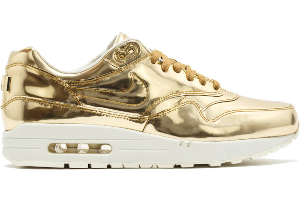 Nike air max 1 supreme mid autumn festival gold best sale