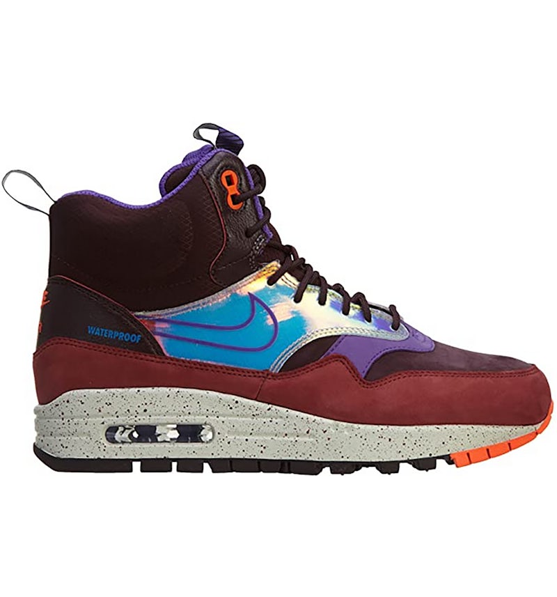 Nike Air Max 1 Mid Sneakerboot Deep Burgundy Women s 685269 600 US