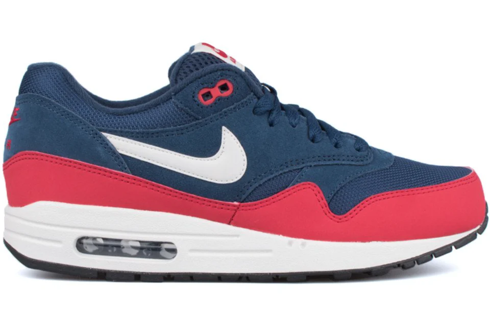 Nike Air Max 1 Midnight Navy Red
