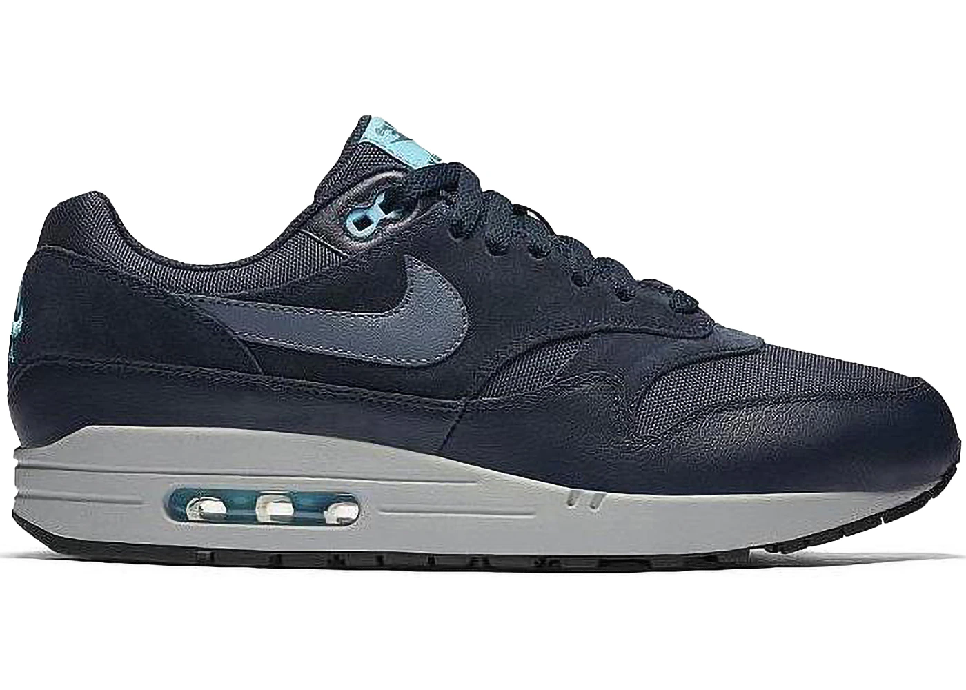Nike air max 1 navy blue Clearance