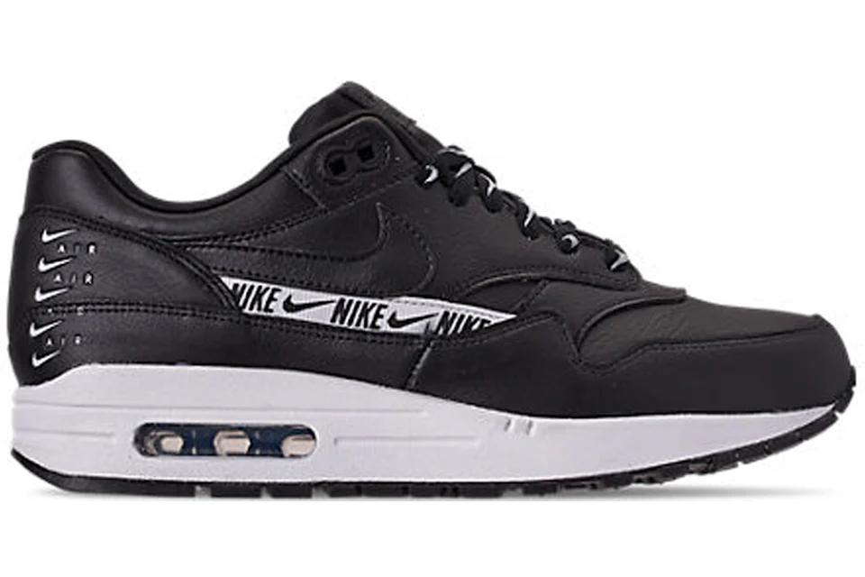 Nike Air Max 1 Overbranding Black Women s 881101 005 US