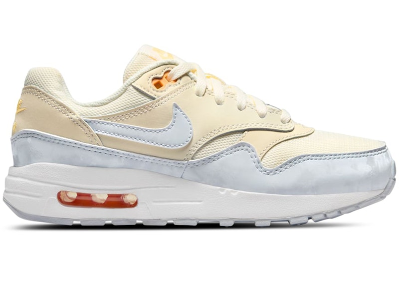 Nike Air Max 1 Pale Ivory Football Grey (GS) Kids' - DZ3307-102 - US