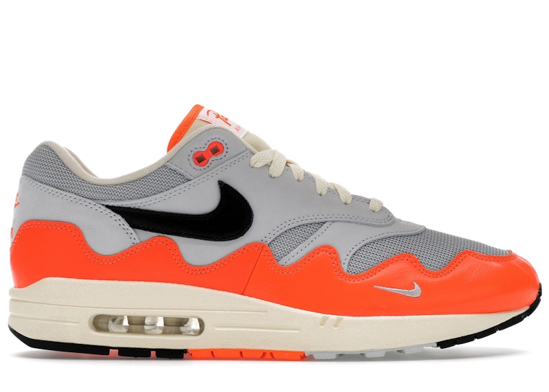 Nike Air Max 1 Patta Waves Hyper Crimson Pure Platinum (With Bracelet)