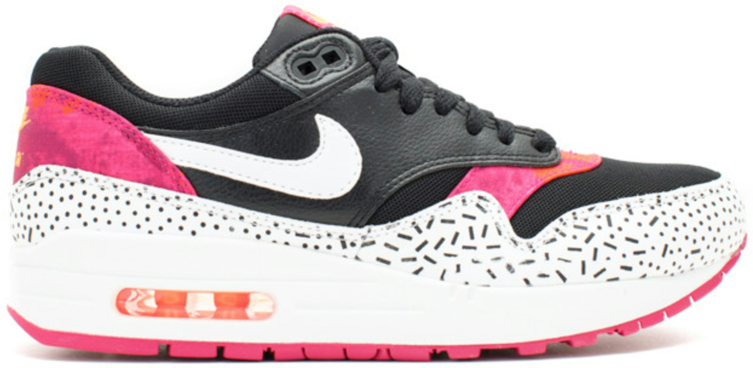 nogmaals Grillig Luchten Nike Air Max 1 Pink Pow Fireberry Men's - 528898-002 - US