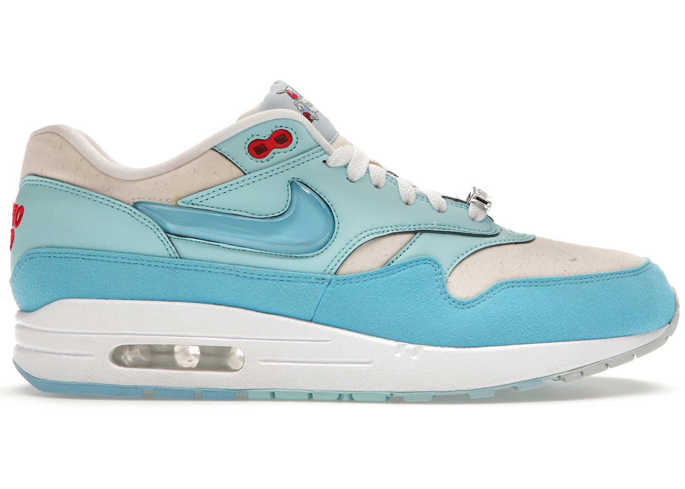 Nike Air Max 1 Puerto Rico Blue Gale Men's - FD6955-400 - US