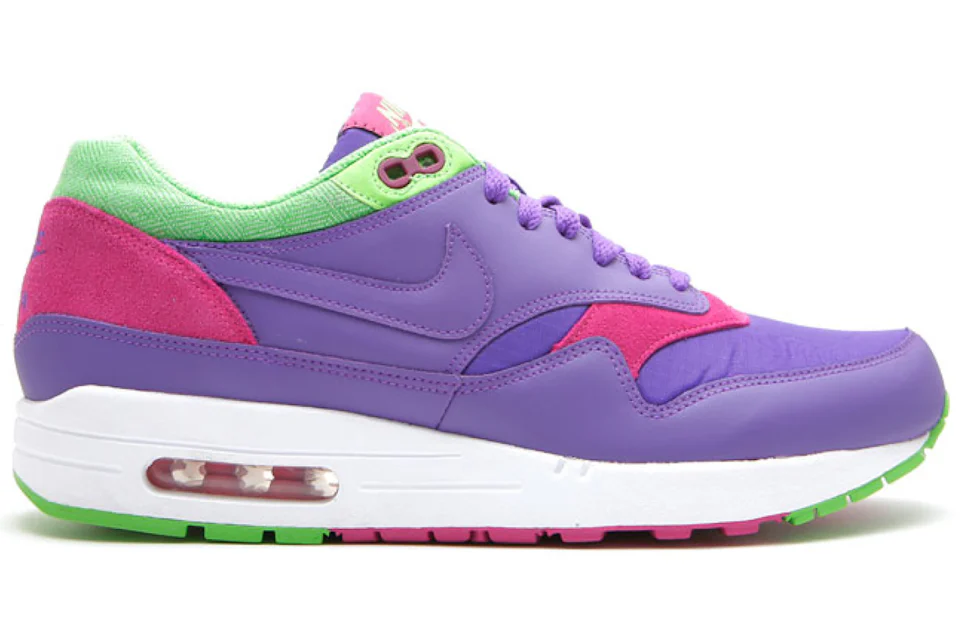 Air max 1 purple top suede