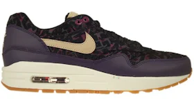 Air max 1 top desert black green