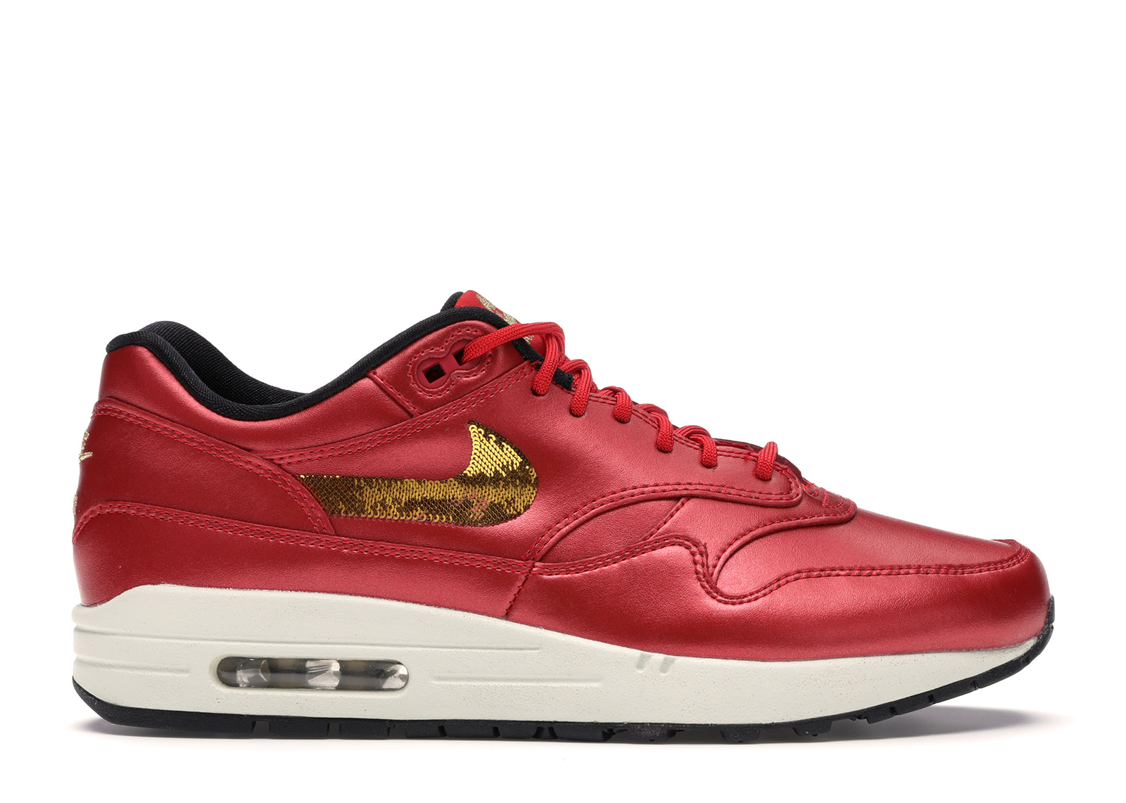 air max gold and red