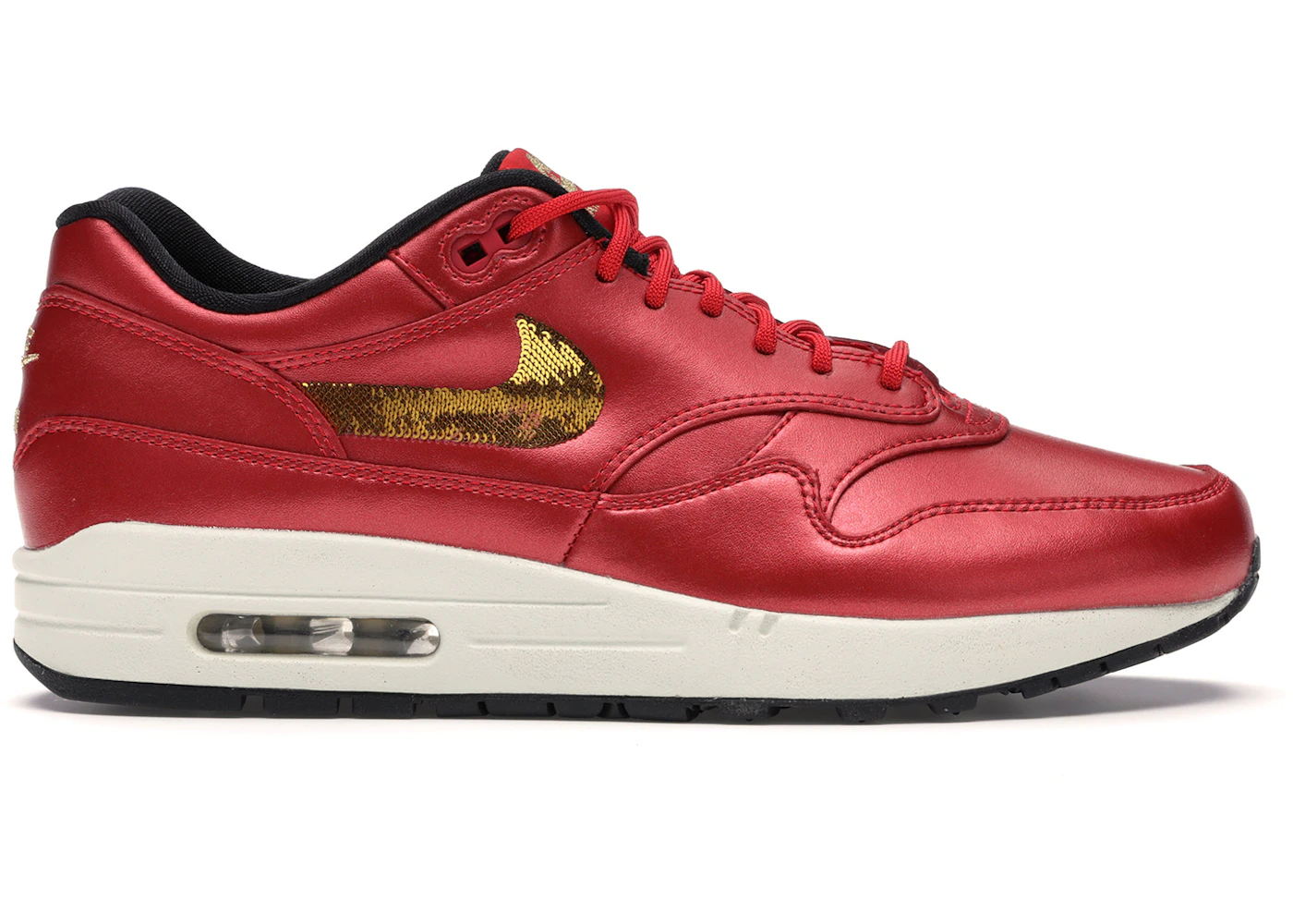 Nike Air Max Red Gold Sequin (Women's) CT1149-600 US