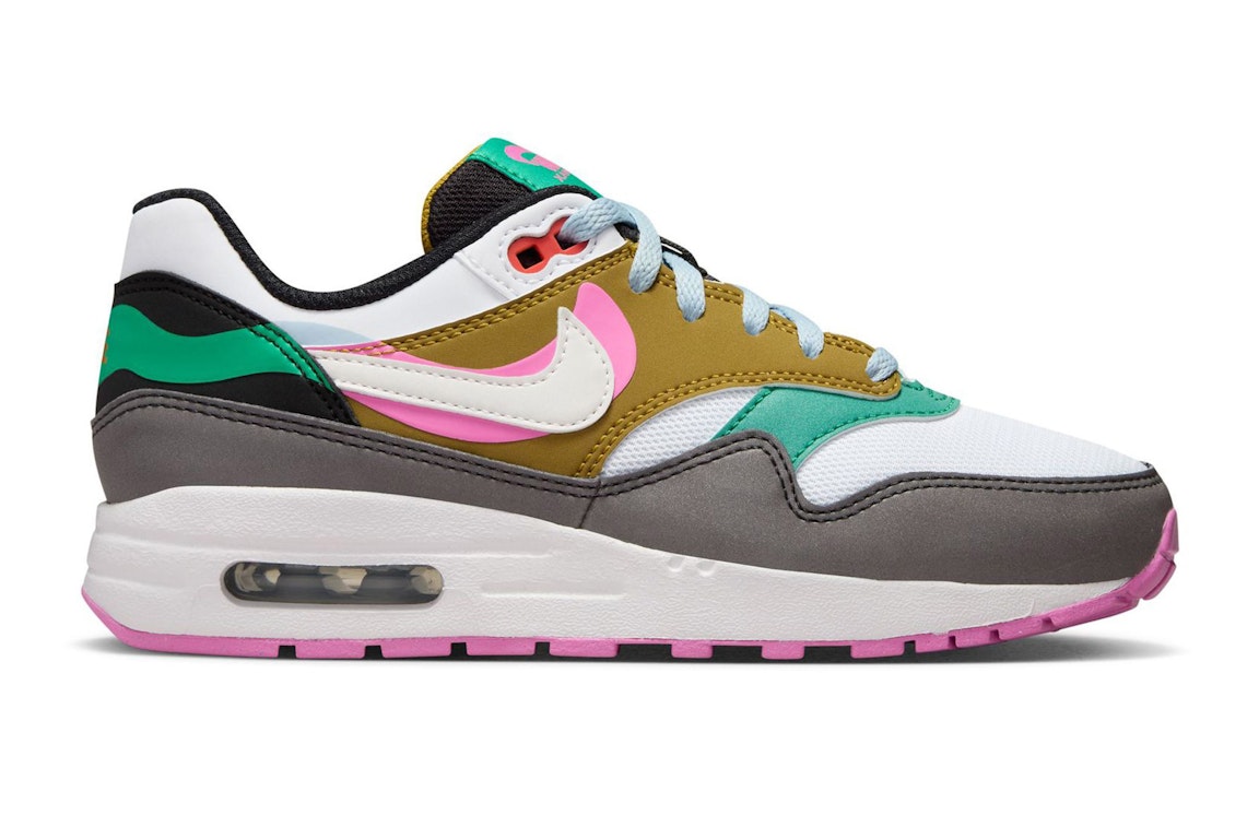 Pre-owned Nike Air Max 1 Se Dance (gs) In Black/white/playful Pink