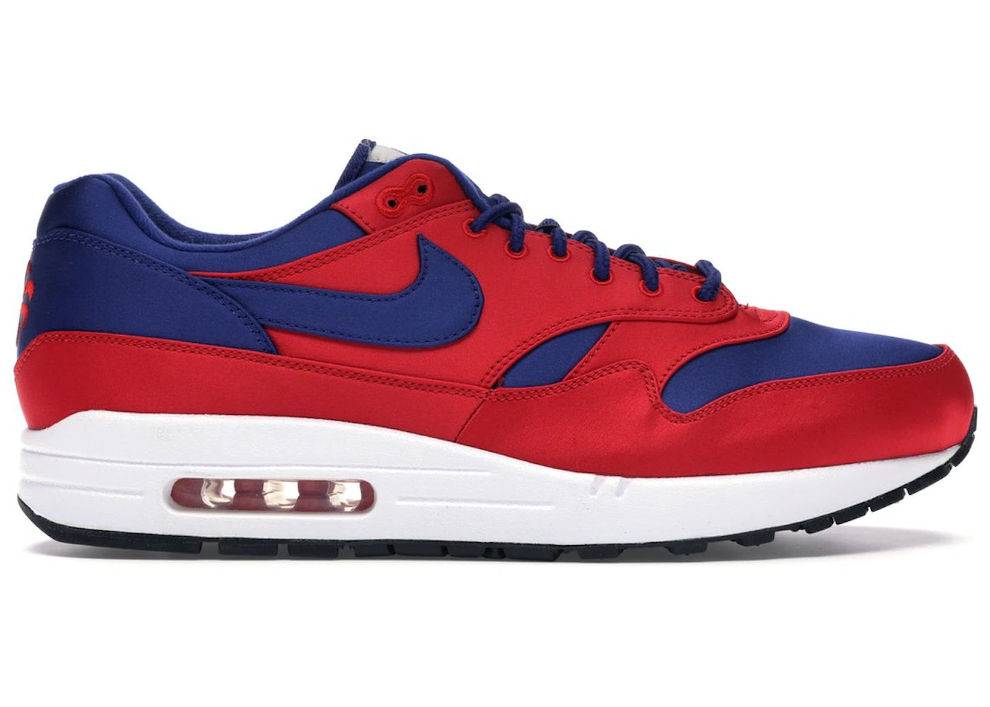 Nike bleu rouge sales