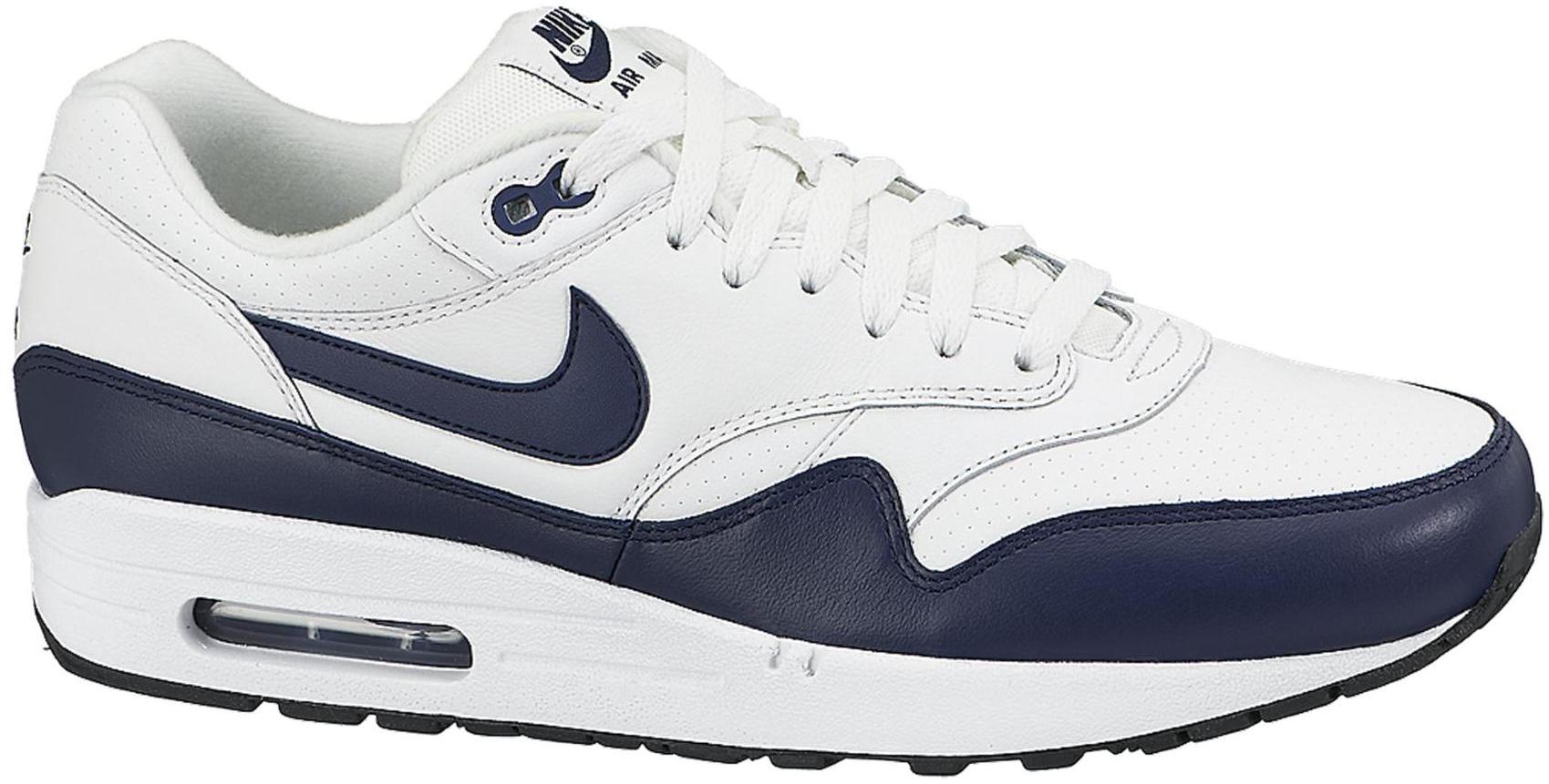 air max 1 white and navy