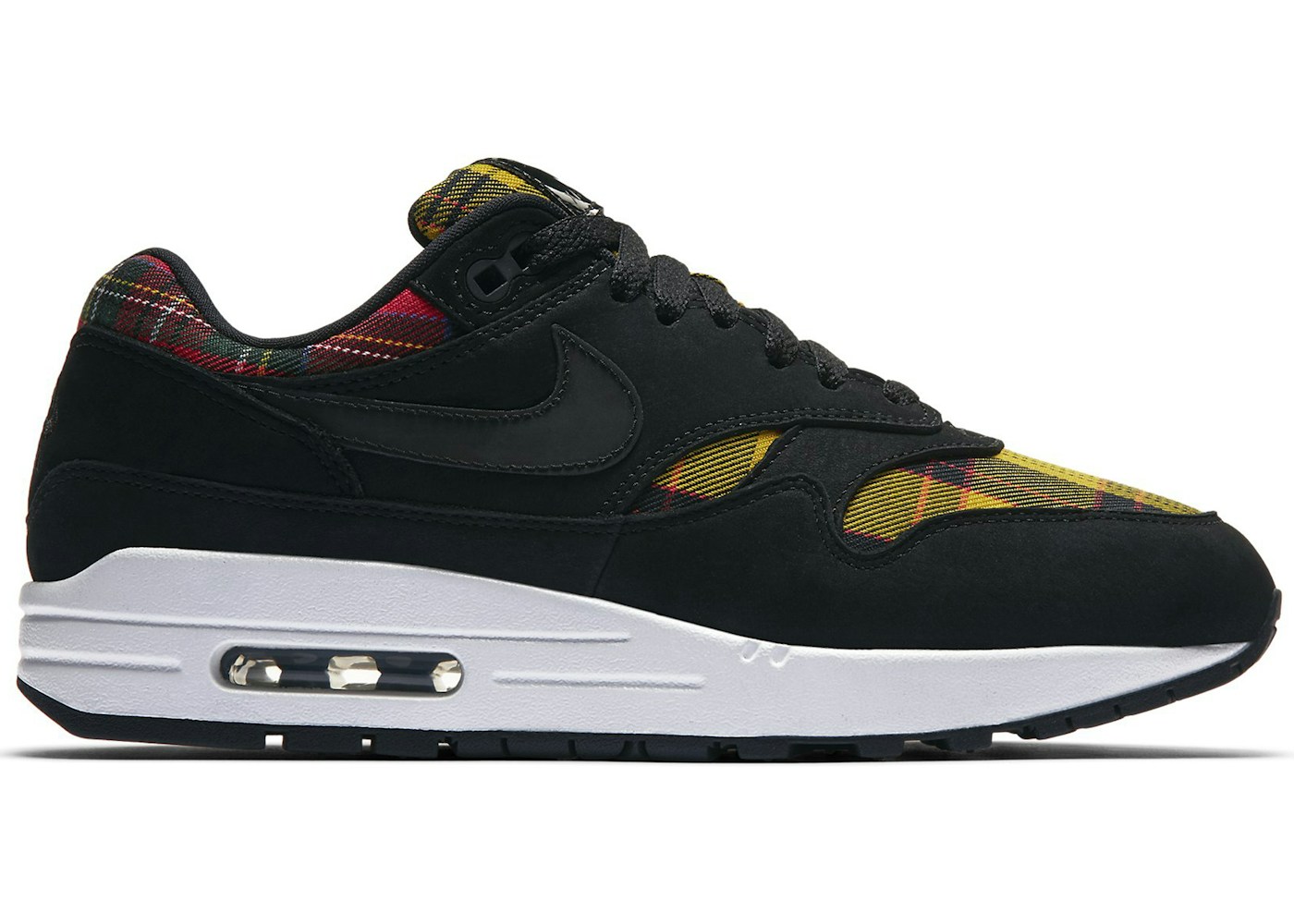 Nike Air Max 1 Tartan Black (W) - AV8219-001