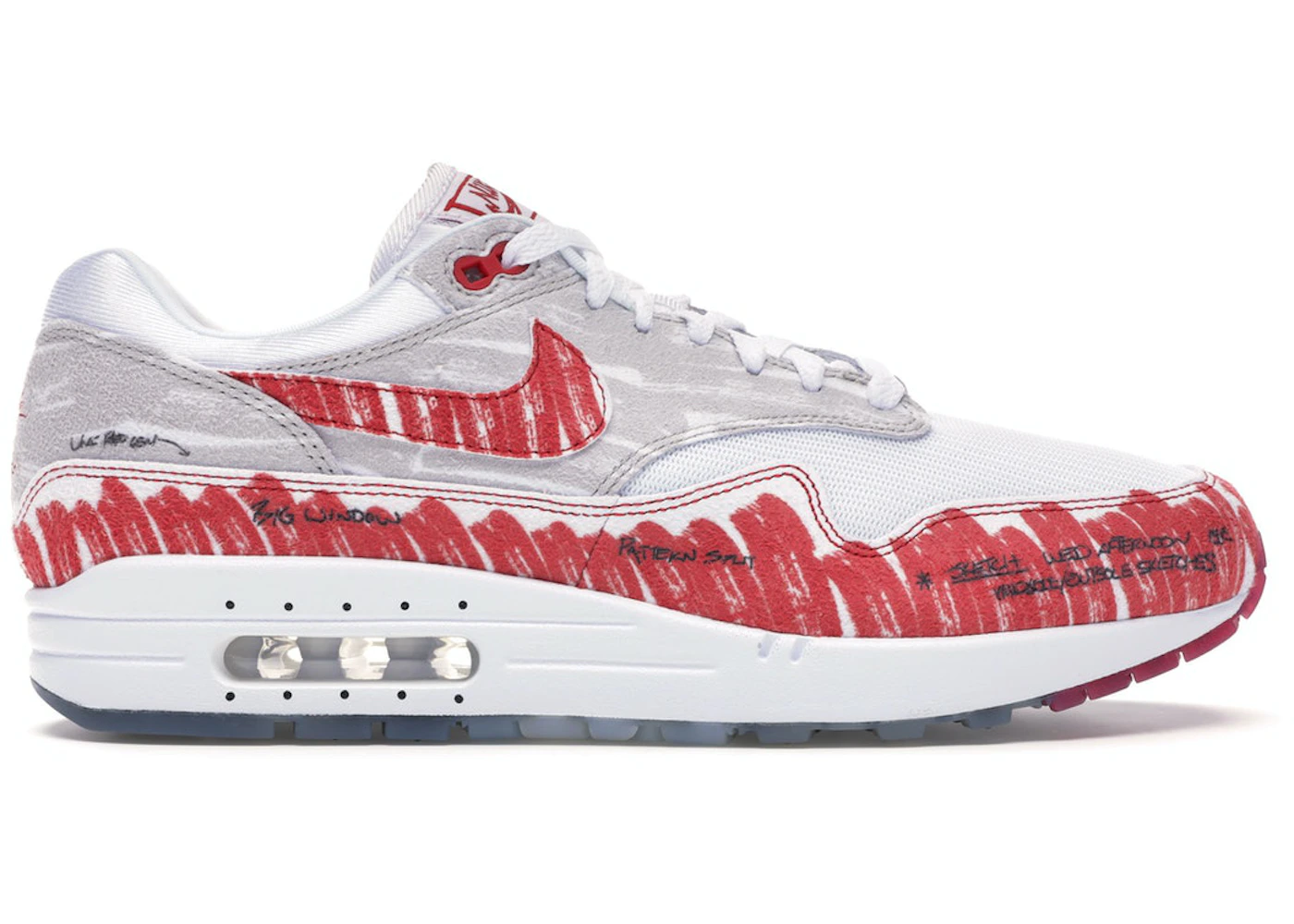 Nike Air Max 1 Tinker Sketch to Shelf Men's - CJ4286-101 - US Nike Air Max 1 Tinker Sketch to Shelf Men's - CJ4286-101 - US