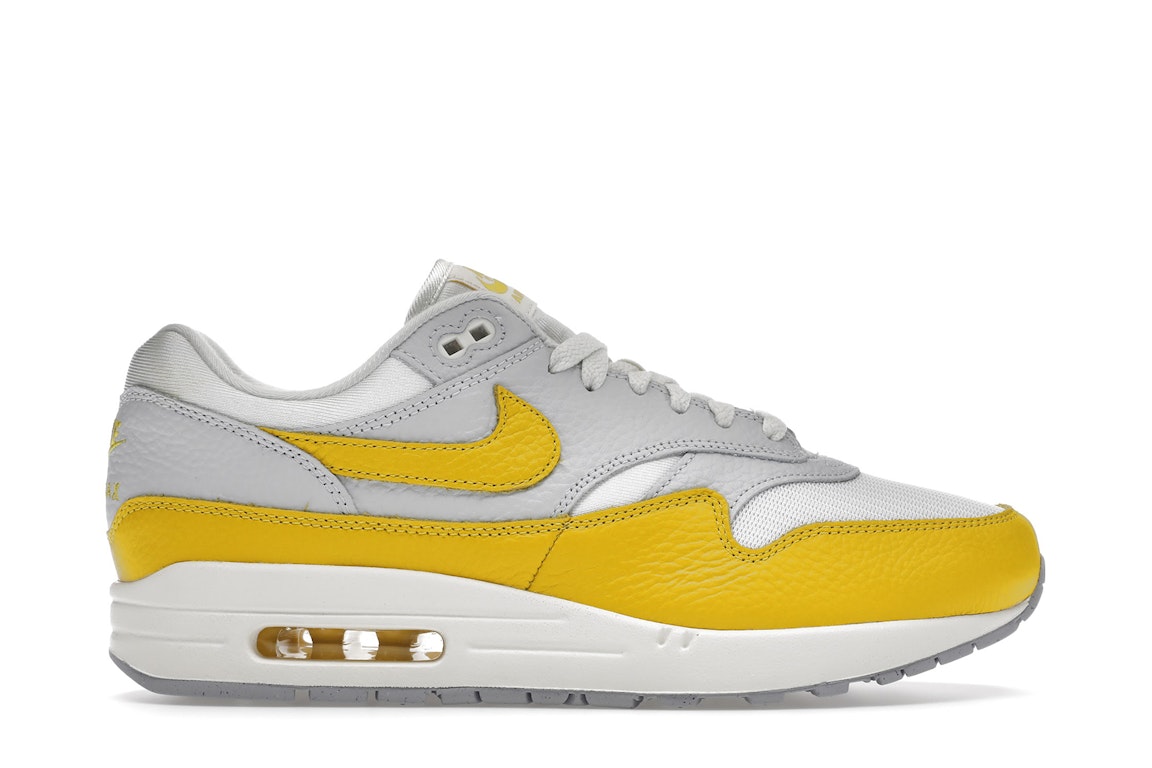 Pre-owned Nike Air Max 1 Tour Yellow (women's) In Photon Dust/tour Yellow
