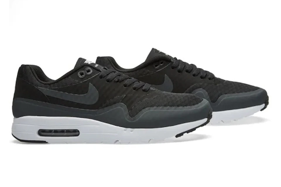 tired Himself fake Nike Air Max 1 Ultra Essential Black Anthracite - 819476-004 - US