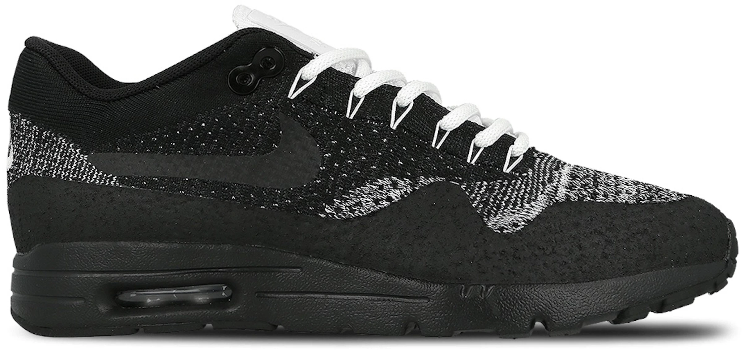 Nike Air Max 1 Ultra Flyknit Black Anthracite (W) - 859517-001 -