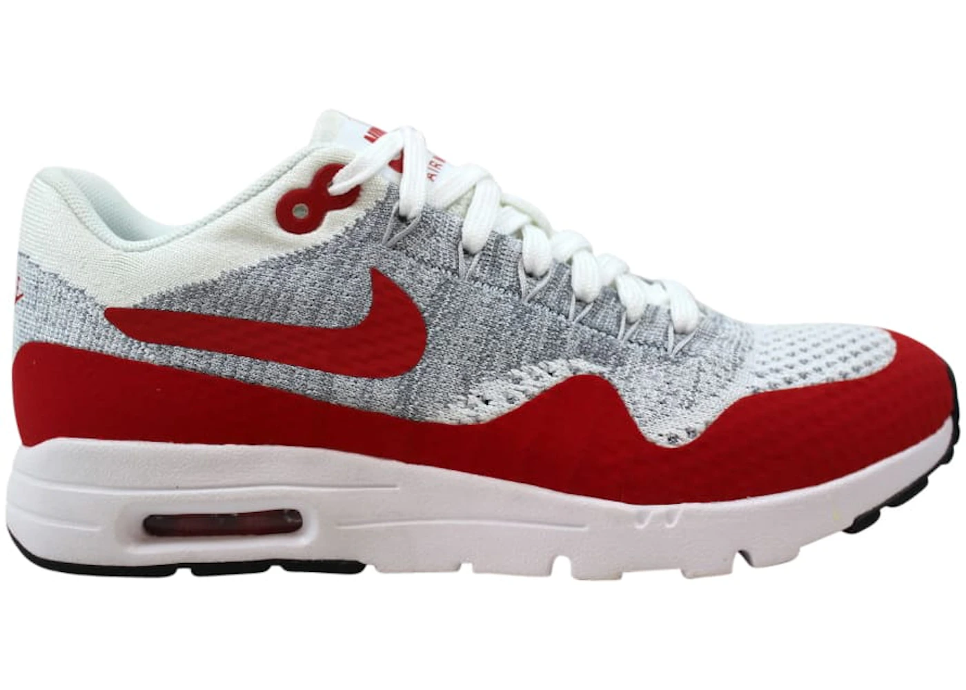 Nike Air Max 1 Ultra Flyknit White (Women's) - 843387-100 - US