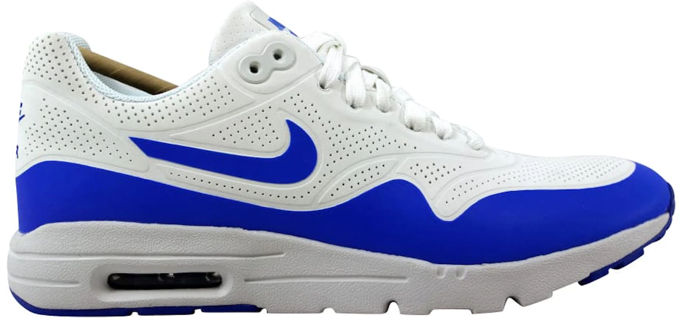 Inschrijven Concreet Foto Nike Air Max 1 Ultra Moire Summit White/Racer Blue-White (Women's) -  704995-100 - US