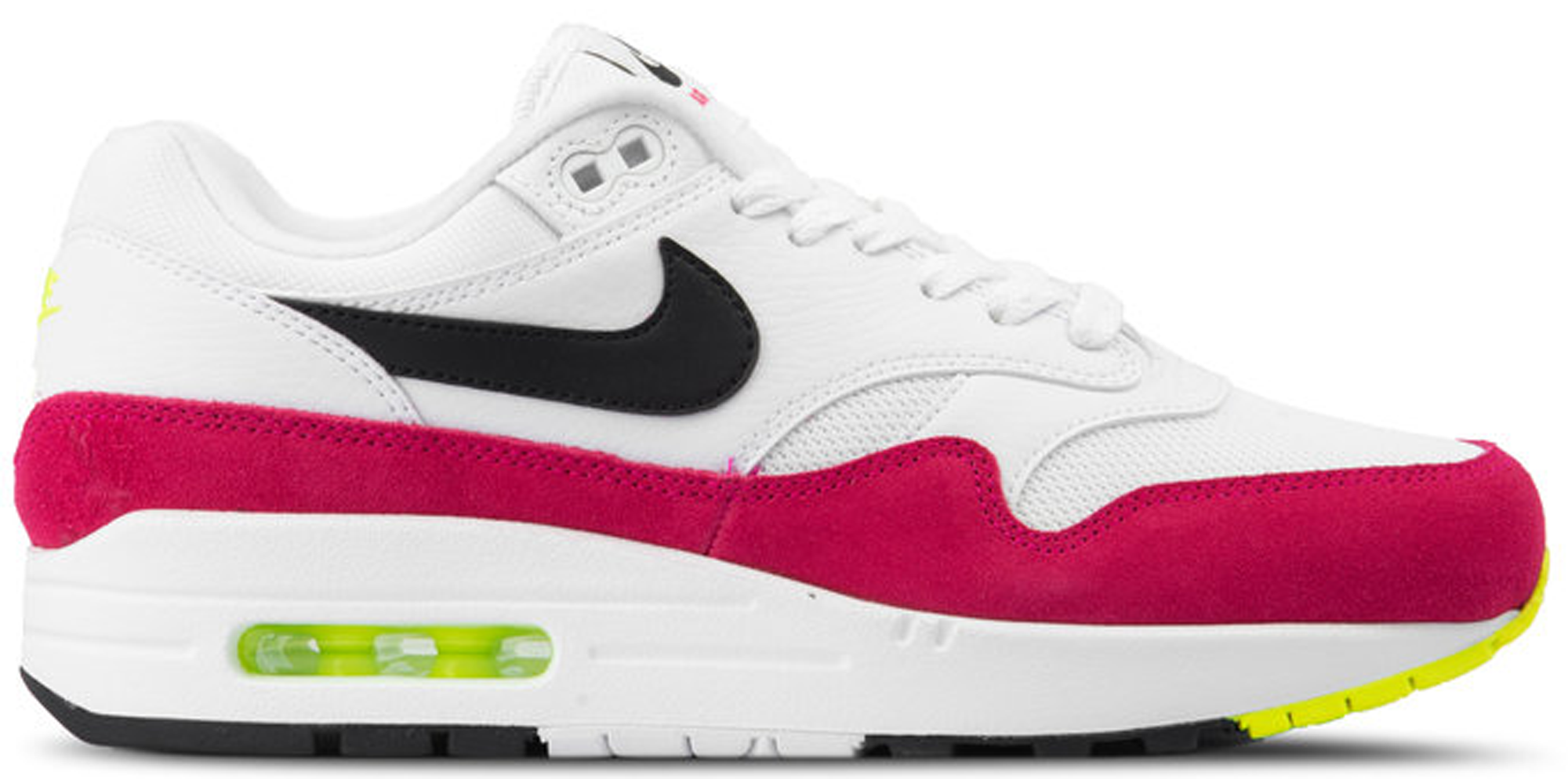 nike air max 1 pink and white