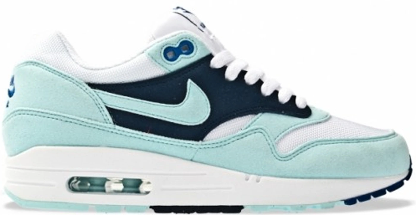 Nike Air Max 1 White Mint Candy Obsidian (Women's) - - US