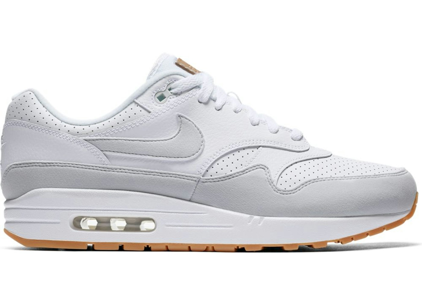Nike Air Max 1 White Platinum Gum - AH8145-103