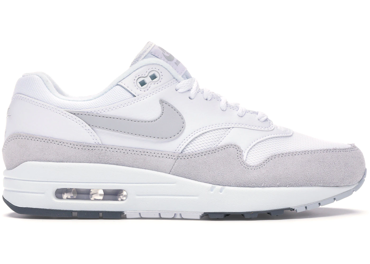 Nike Air Max 1 White Pure Platinum Men's - AH8145-110 - US