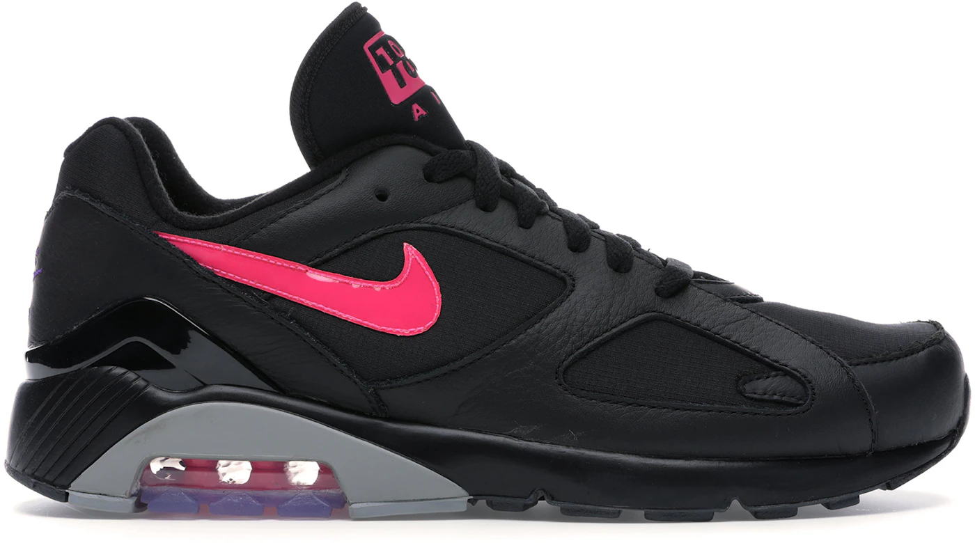 Nike Air Max 180 Black Pink Blast Men's - AQ9974-001 - US