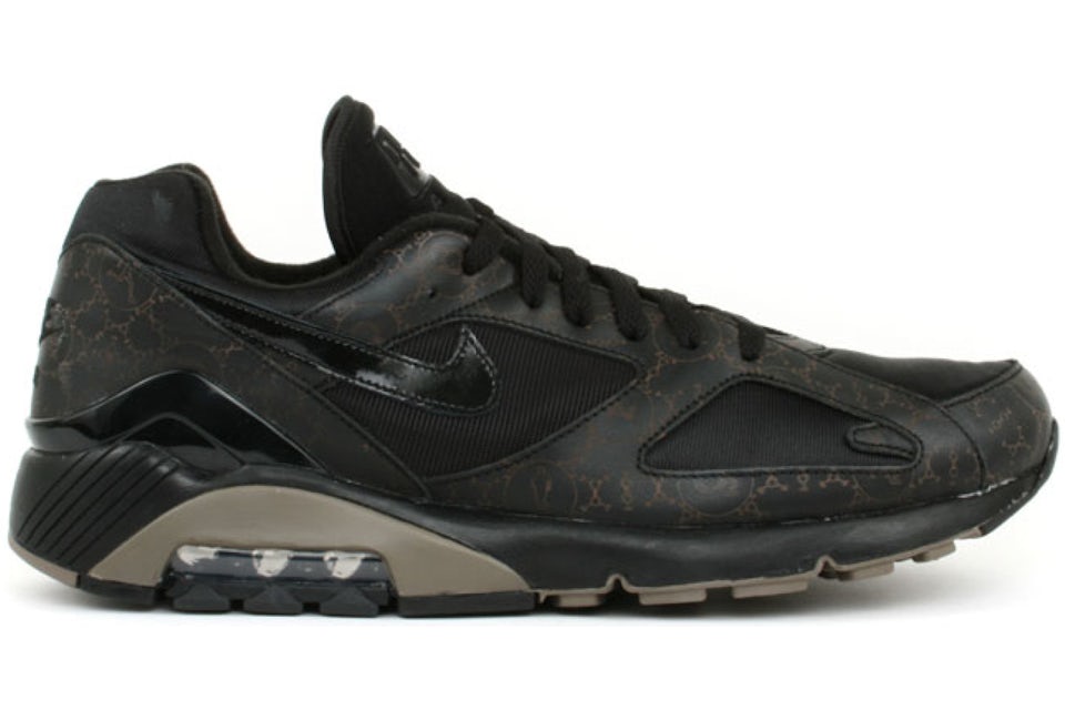 Nike Air Max 180 Powerwall Black Olive Grey Men s 314200 001 GB