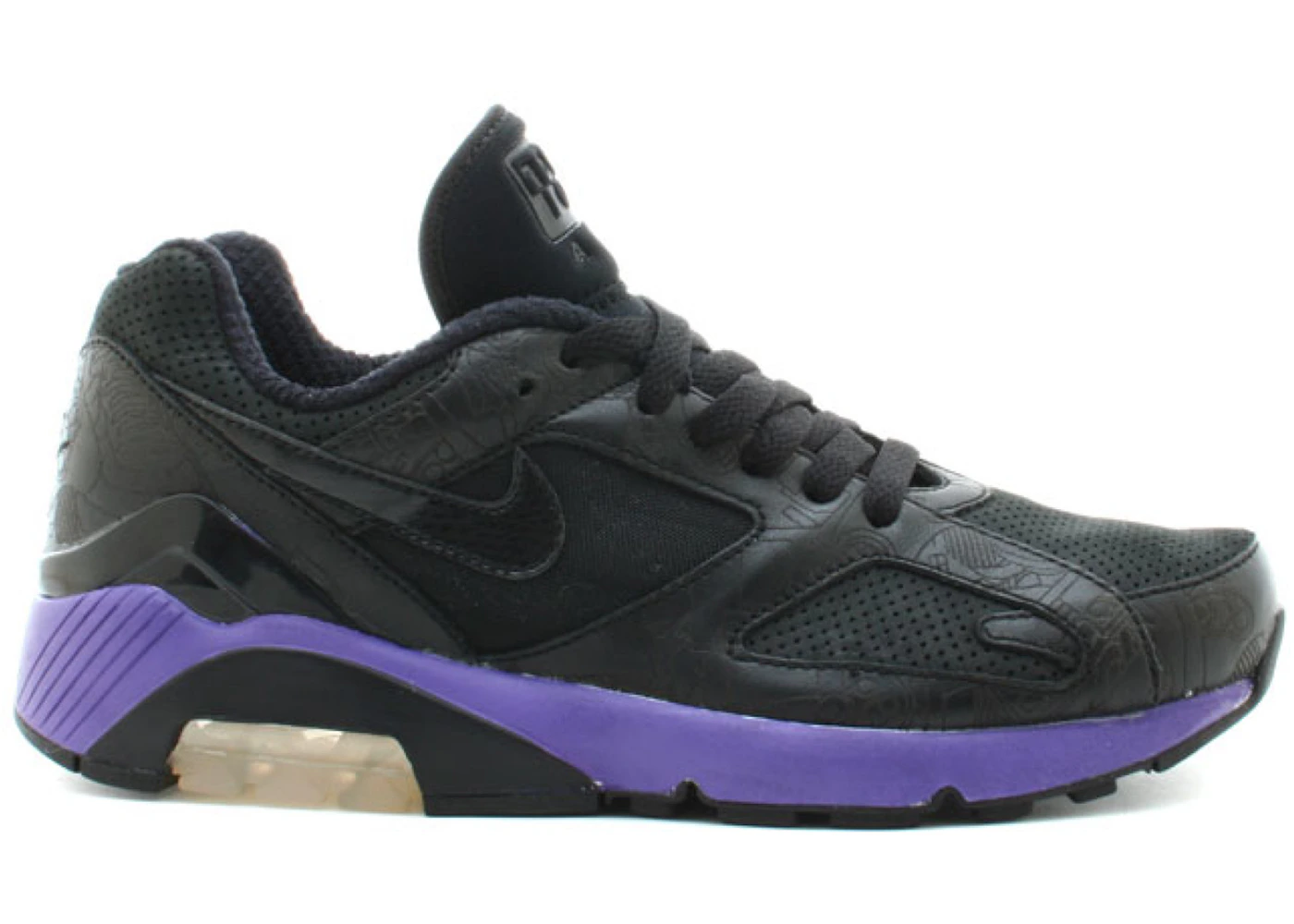 Nike Air Max 180 Powerwall Schwarz Violett Herren 314200 002 DE