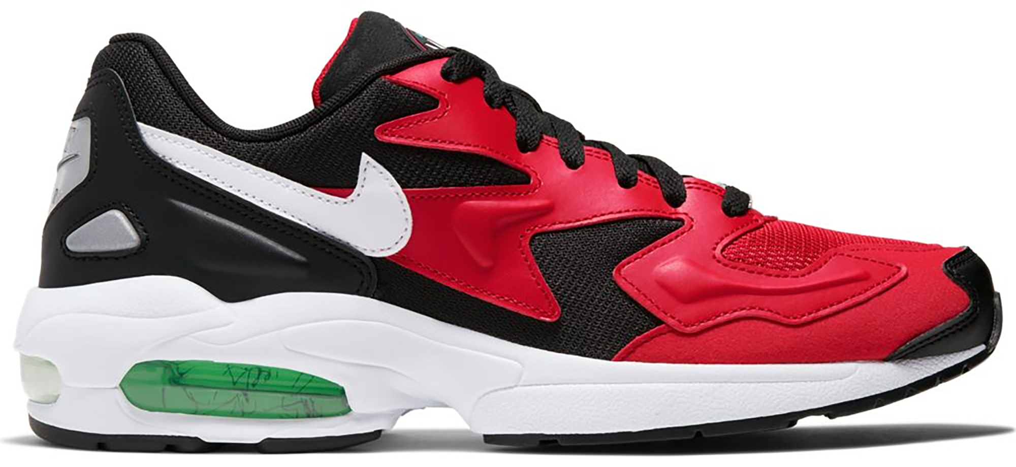 nike red black and green