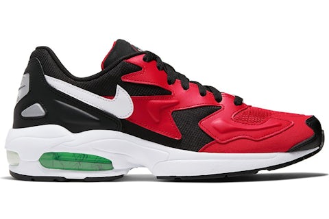 Nike Air Max 2 Light Schwarz Rot Electro Grun Herren AO1741 003 DE