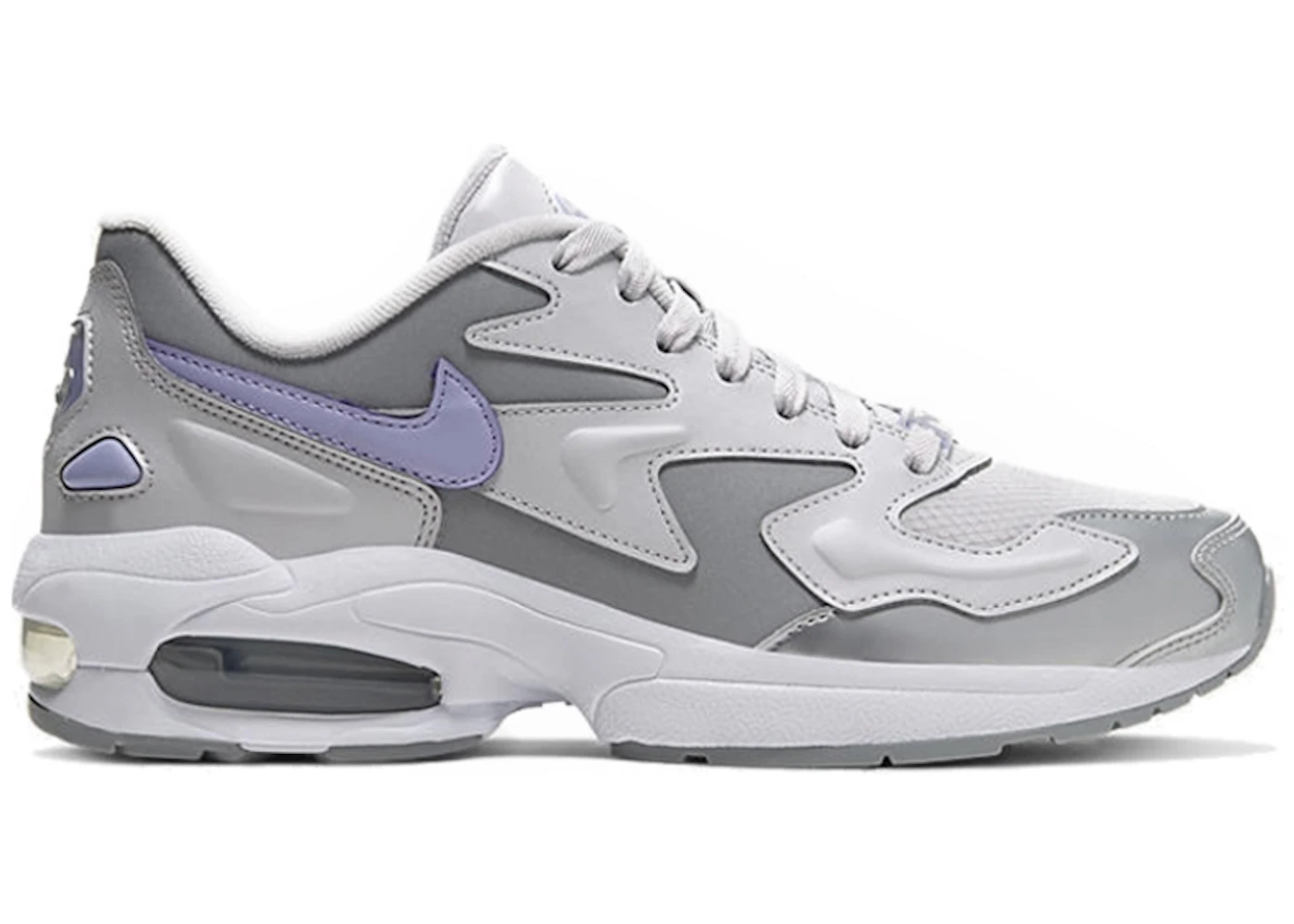 Nike Air Max 2 Light SE Vast Grey Purple Agate (Women's) - CJ7981-001 - US