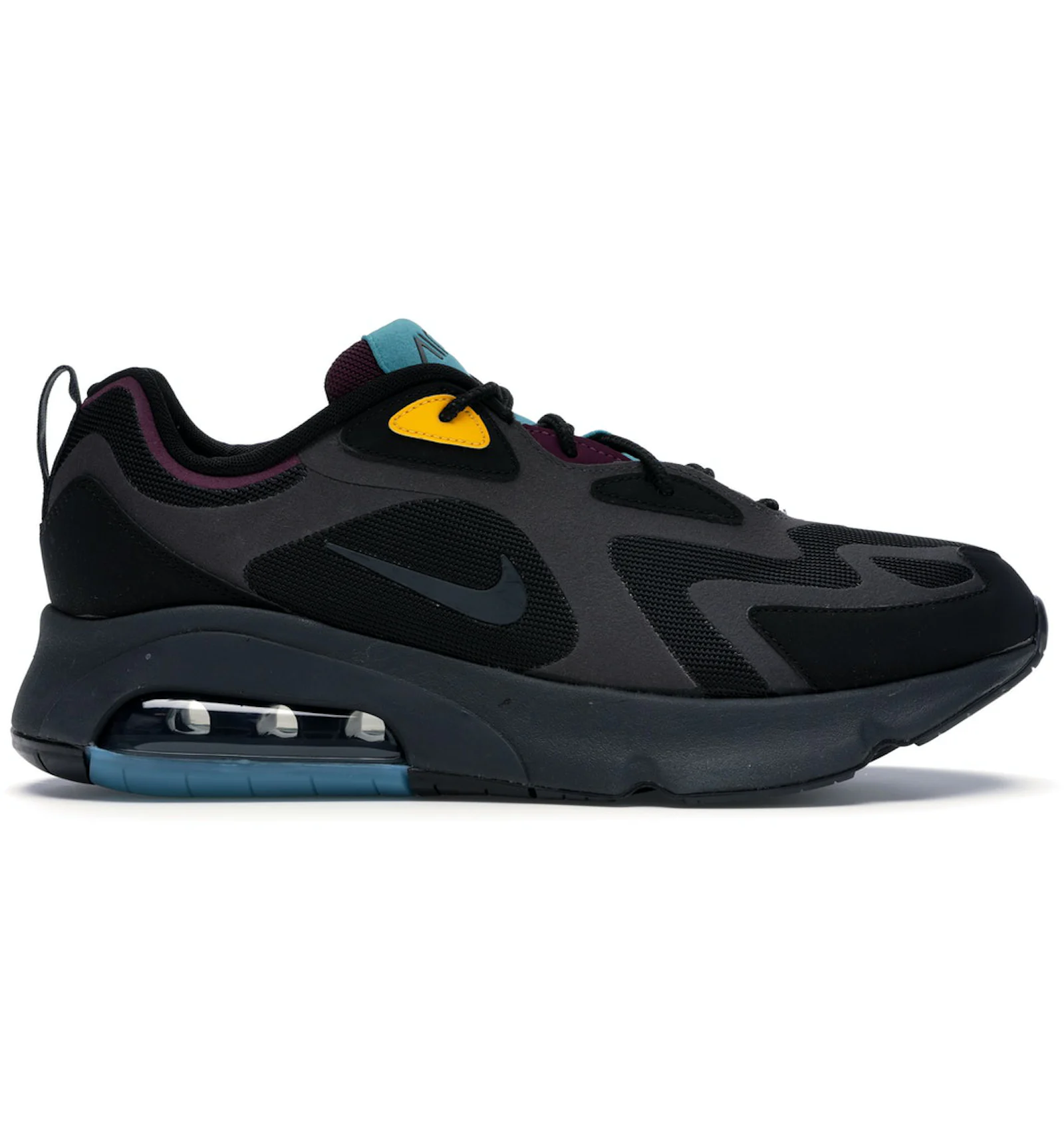 Nike Air Max 200 Black Bordeaux Men s AQ2568 001 GB