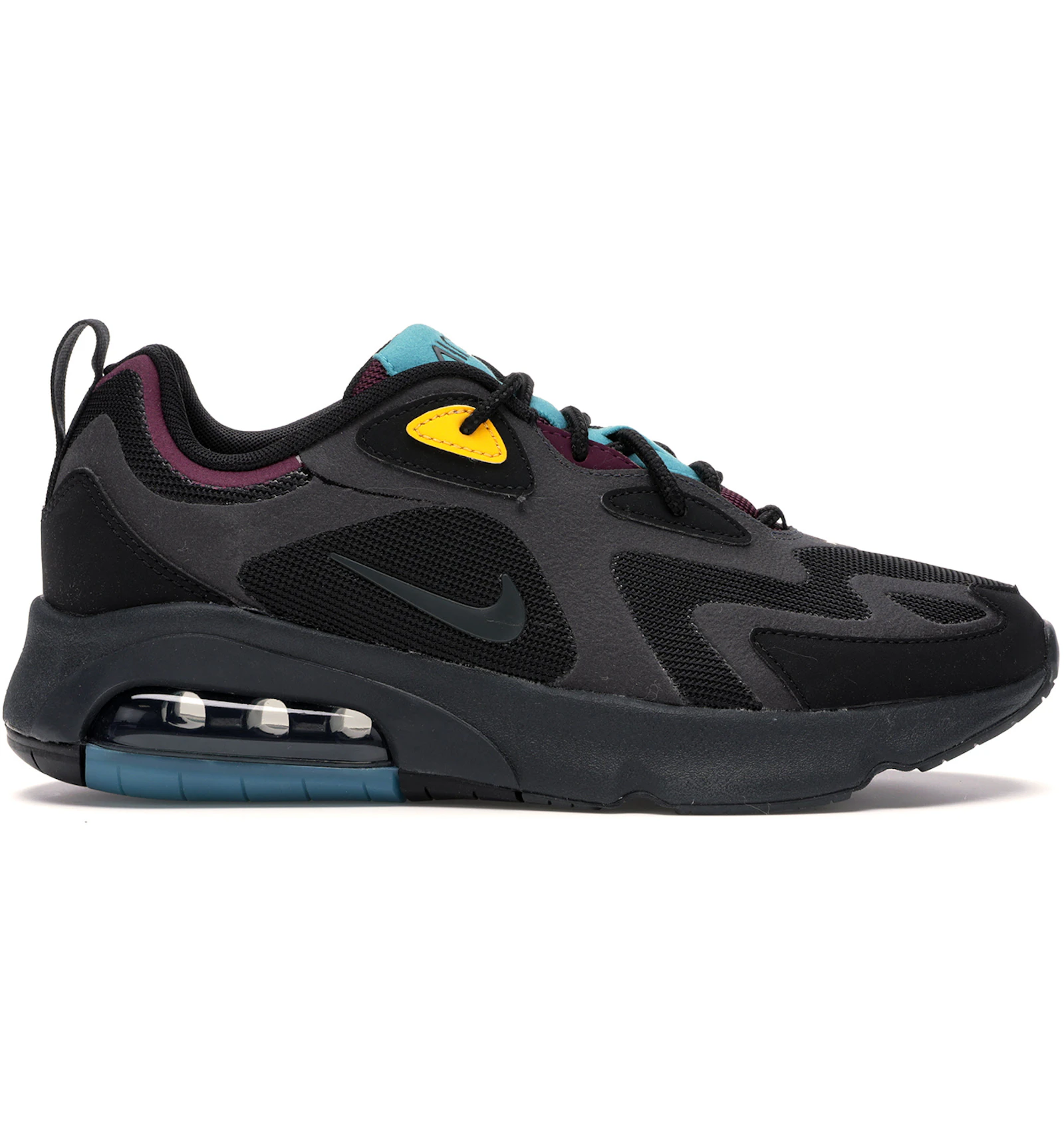 Nike Air Max 200 Black Bordeaux (W) - AT6175-001 - IT