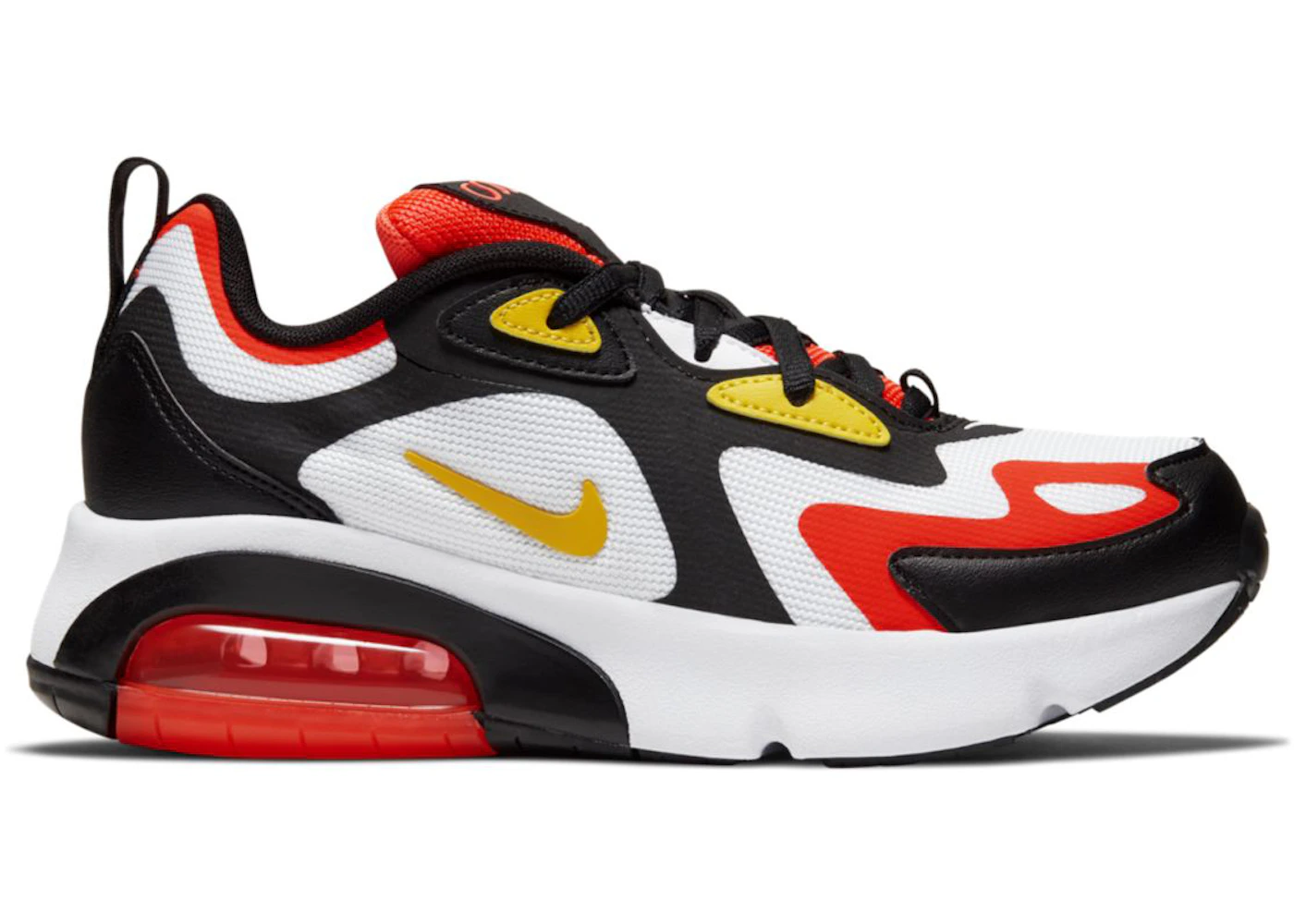 Nike Air Max 200 Black And Red Nike Air Max 200 Men's Size 14