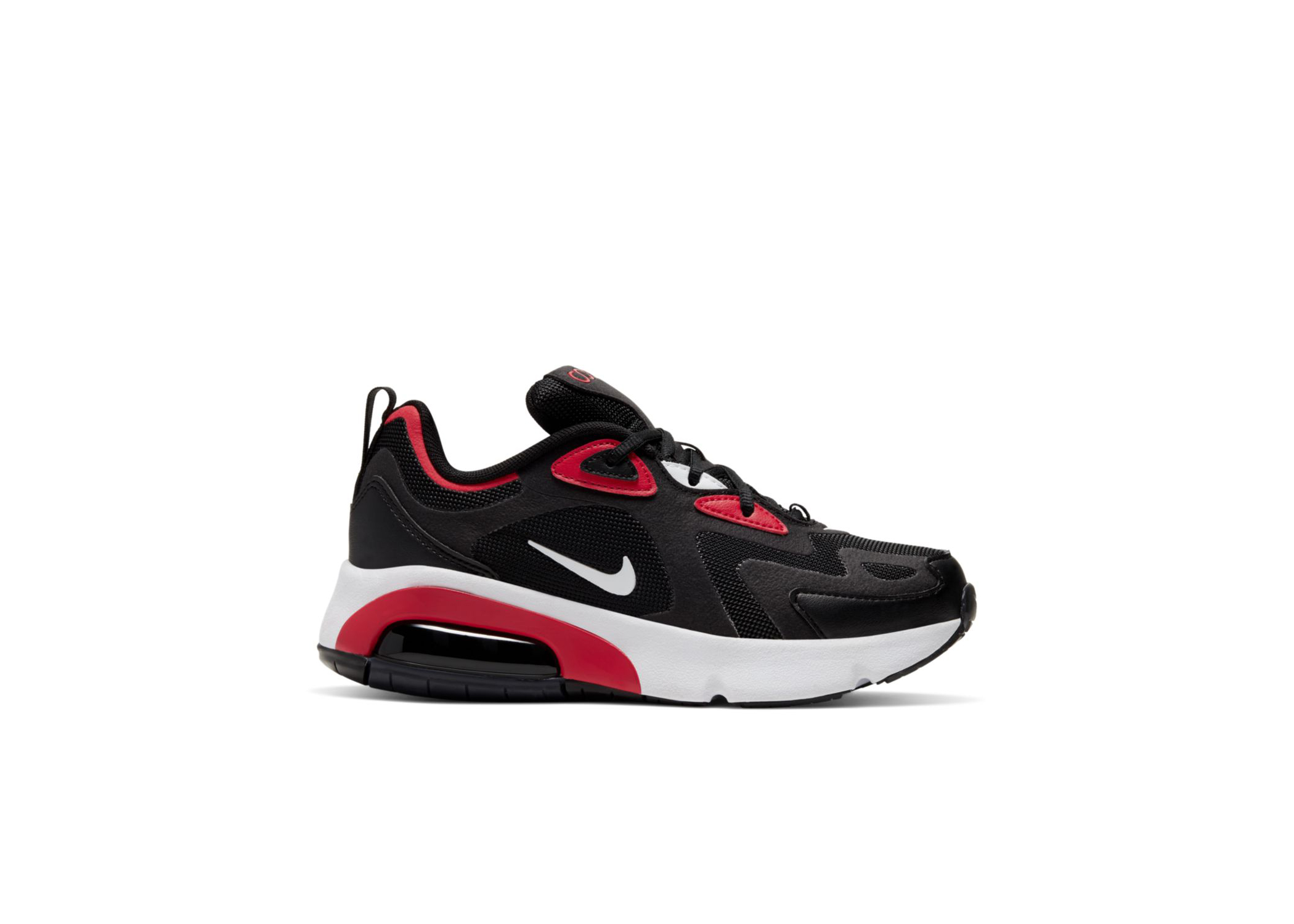Nike Air Max 200 Black University Red (GS) Kids' - AT5627-007 - US