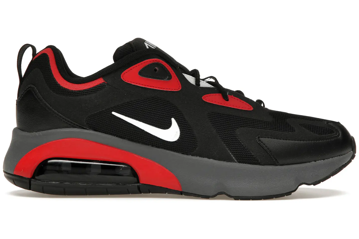 Nike Air Max 200 Black/University Red Men's - CI3865-002 - US
