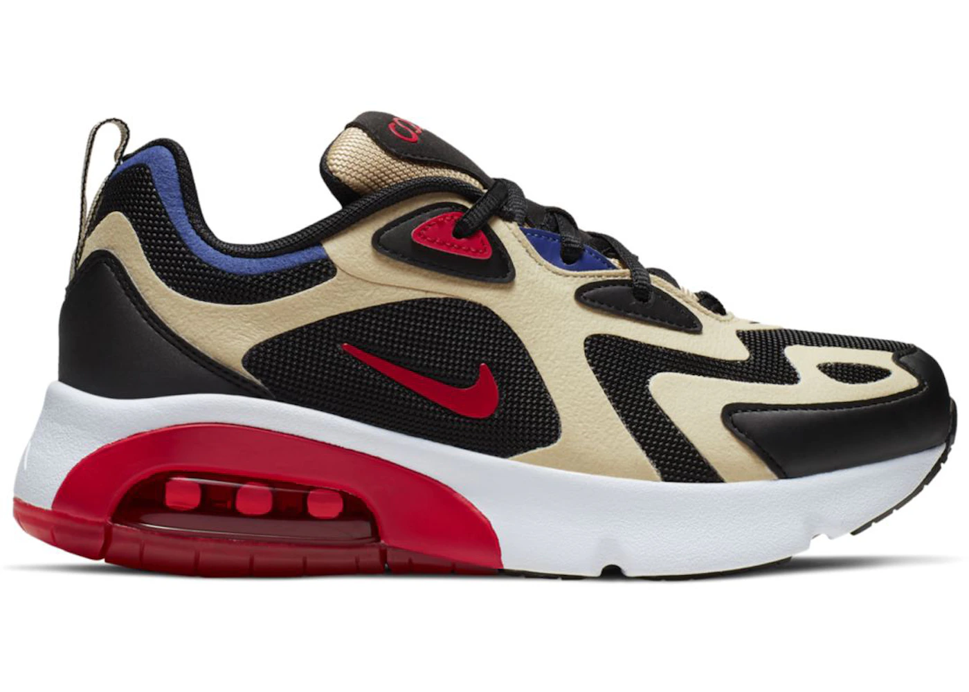 Air max 200 black and gold Clearance