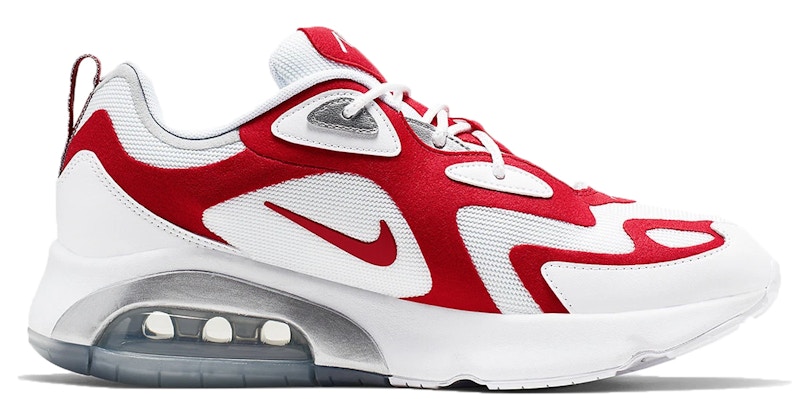 red and white nike air