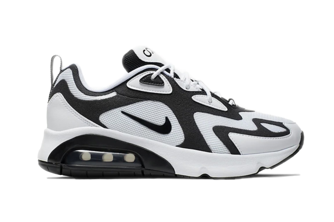 Pre-owned Nike Air Max 200 White Black (women's) In White/black/anthracite