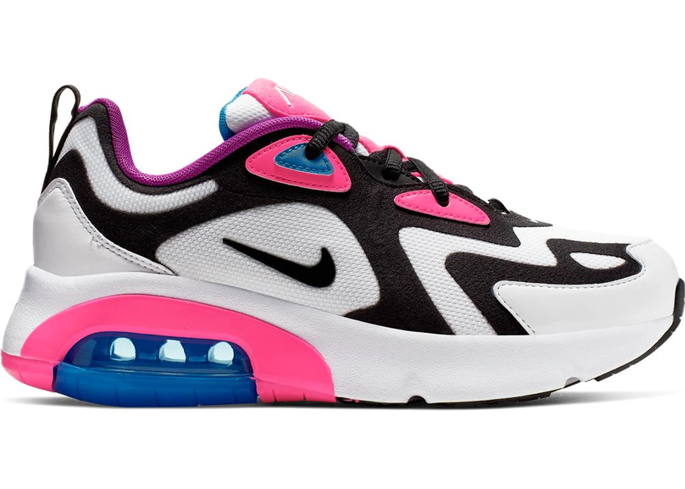 Nike air max 200 top white pink